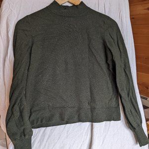 Medium For the Republic Green Crop Sweater